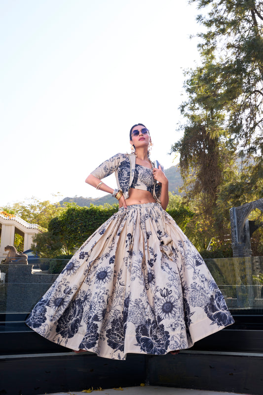 Tussar Silk, blooming with charm