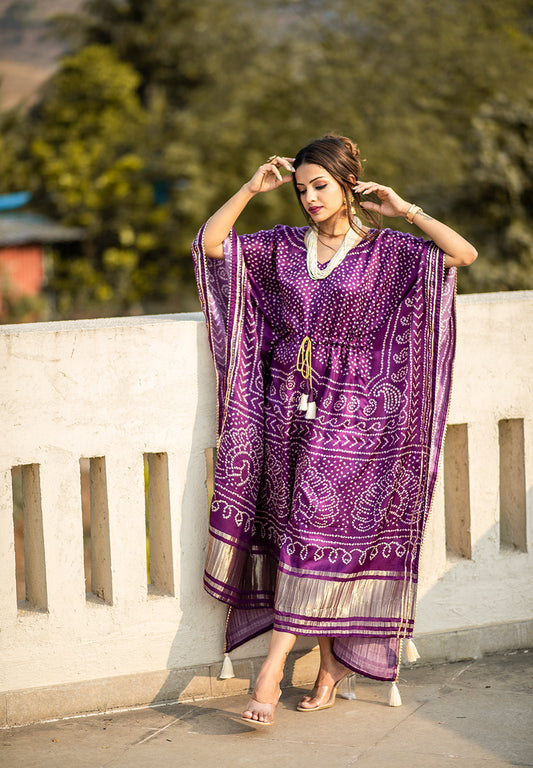 This Oversize Kaftan dress is the best choice for the summer, can be transformed for any occasion from casual to Special Occasion.