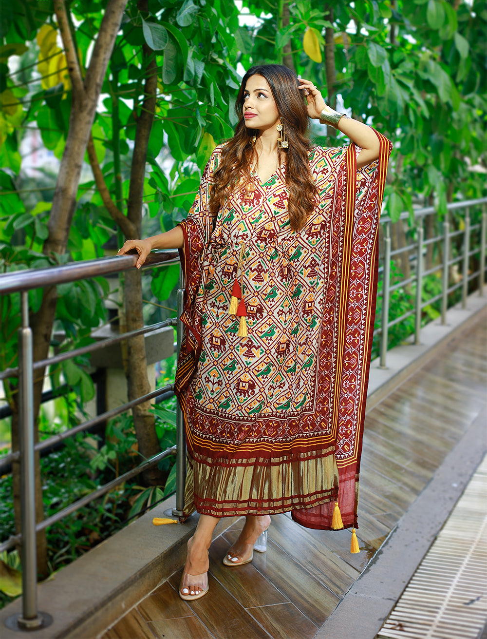 This Oversize Kaftan dress is the best choice for the summer, can be transformed for any occasion from casual to Special Occasion.