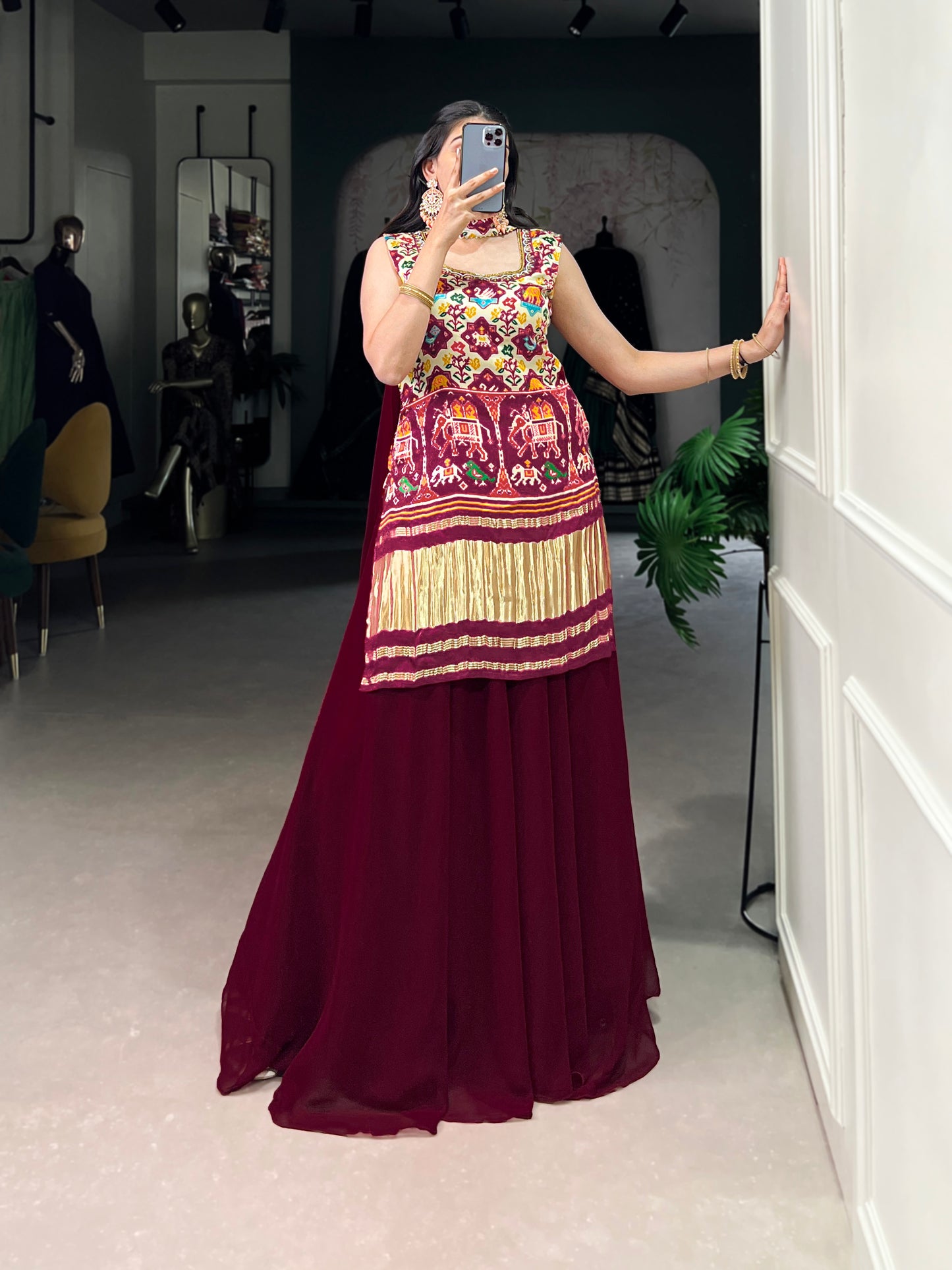 Designed to move with grace and shine with tradition — your perfect pick for celebration days