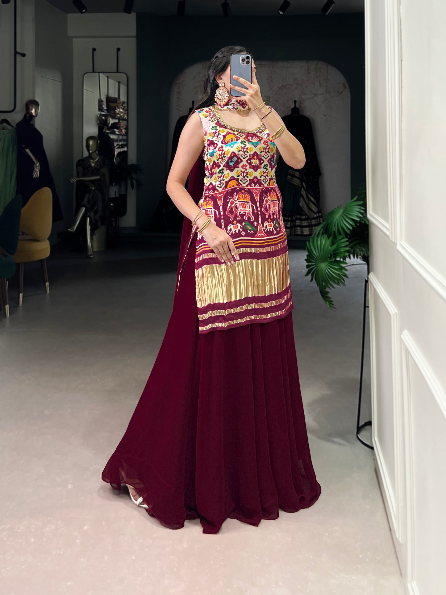 Designed to move with grace and shine with tradition — your perfect pick for celebration days