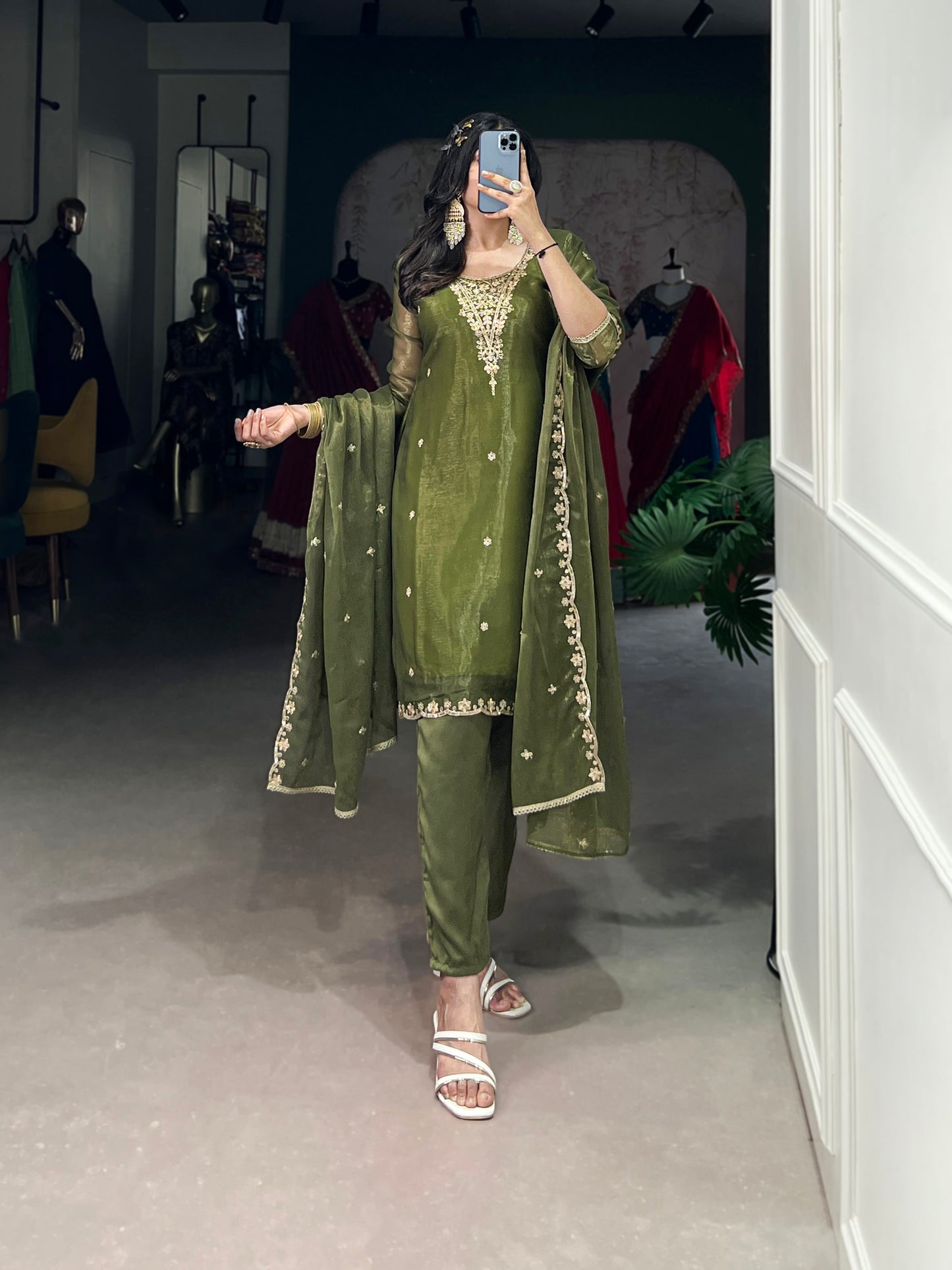 Desi vibe in olive tribe