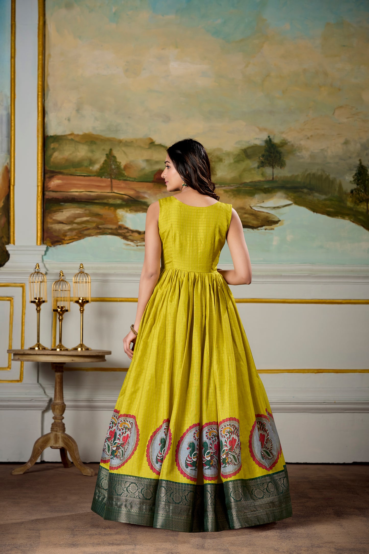 Soft, regal, and oh-so-stunning—Dola silk gowns are pure perfection (YELLOW)